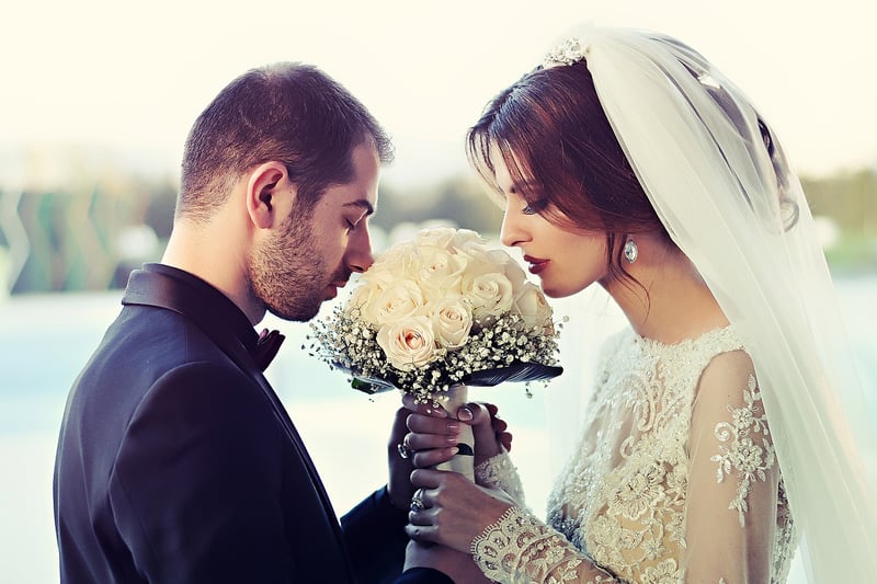 Bride and Groom Wedding